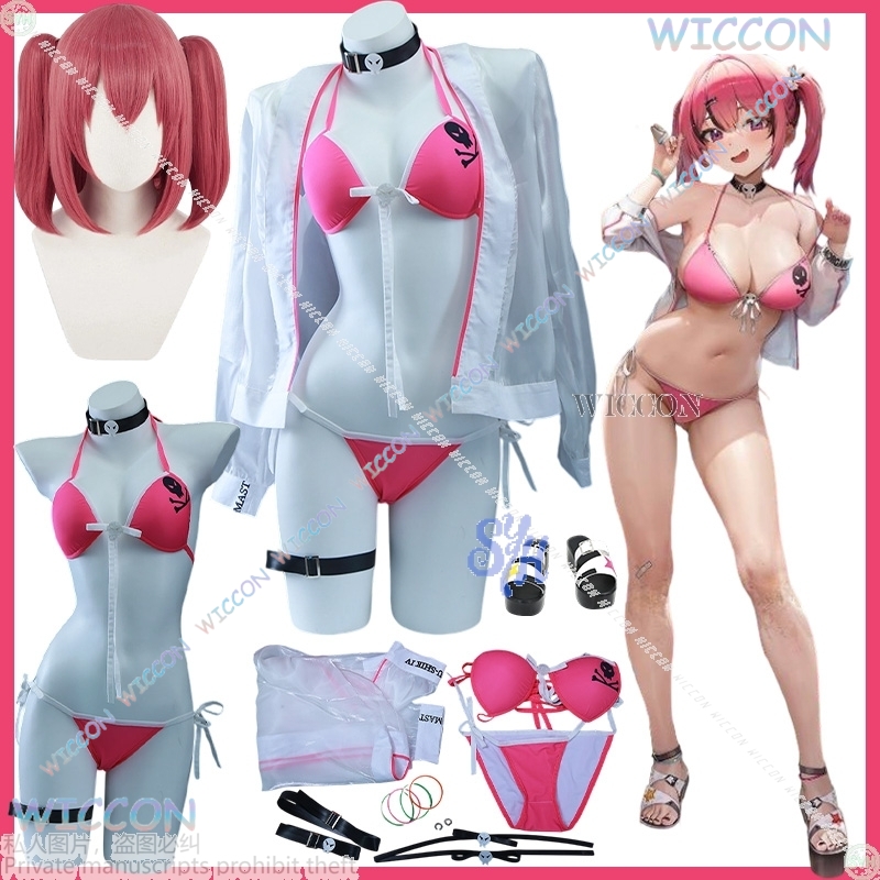 Anime Costume Kawaii Jirai Kei - Anime Cosplay Bikini recension och pris